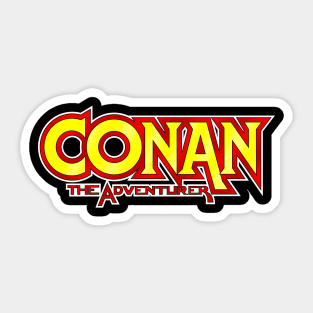 Conan The Adventurer Sticker